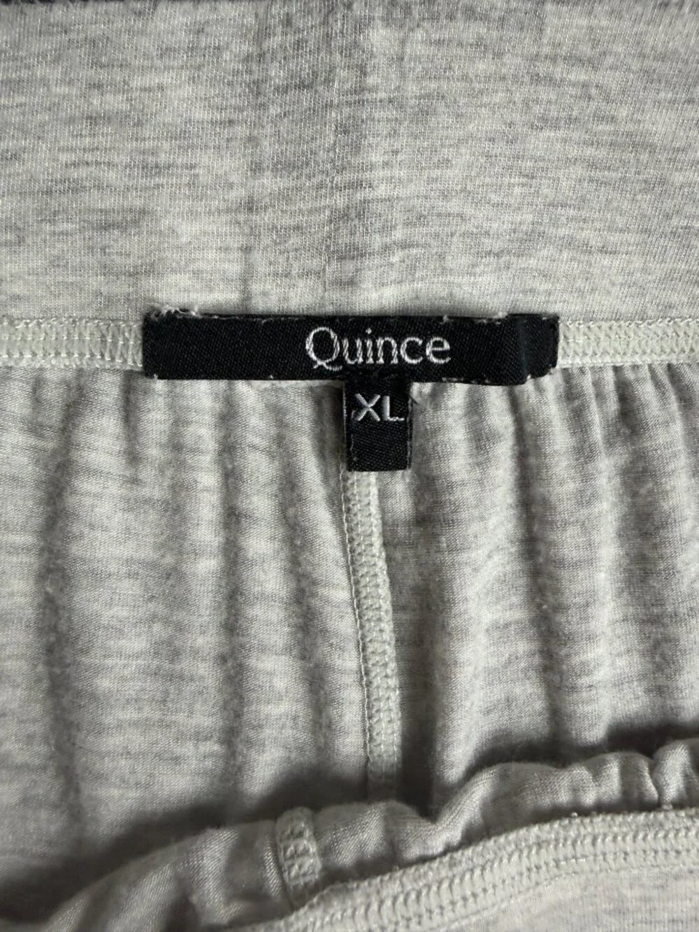 Quince Size Xl Pull On Jogger Pants Grey Soft Loungewear Modal Relaxed Casual